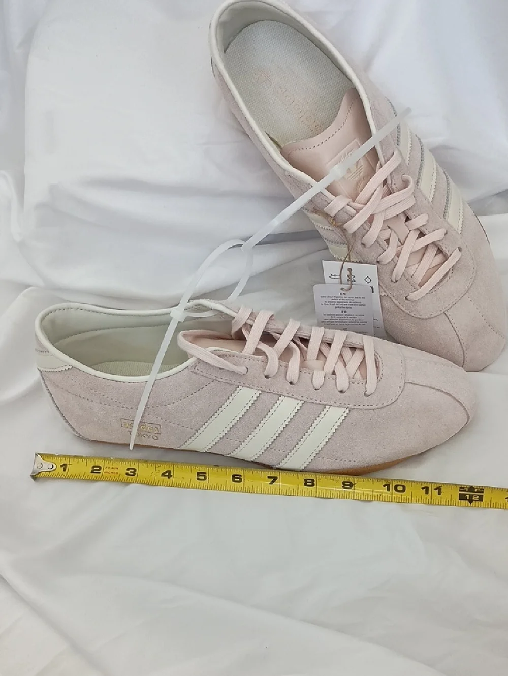 Adidas Tokyo W Pink Suede Sneakers Women's 12 JQ0608 NWT - Picture 5 of 7